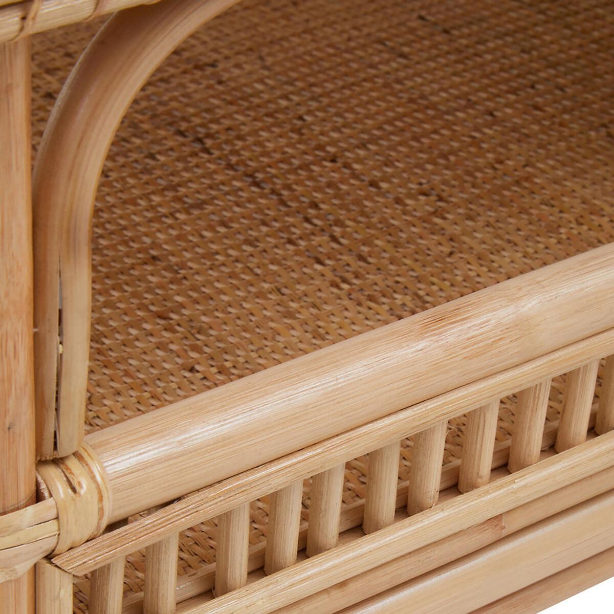 Decorative Rattan Rectangular Coffee Table – image 4
