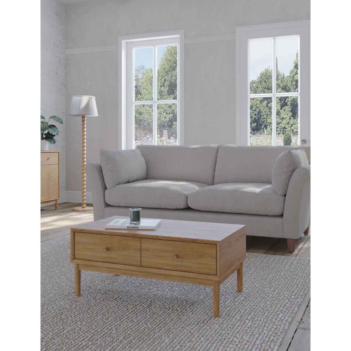M&S  Newark Storage Coffee Table - Oak, Oak – image 3