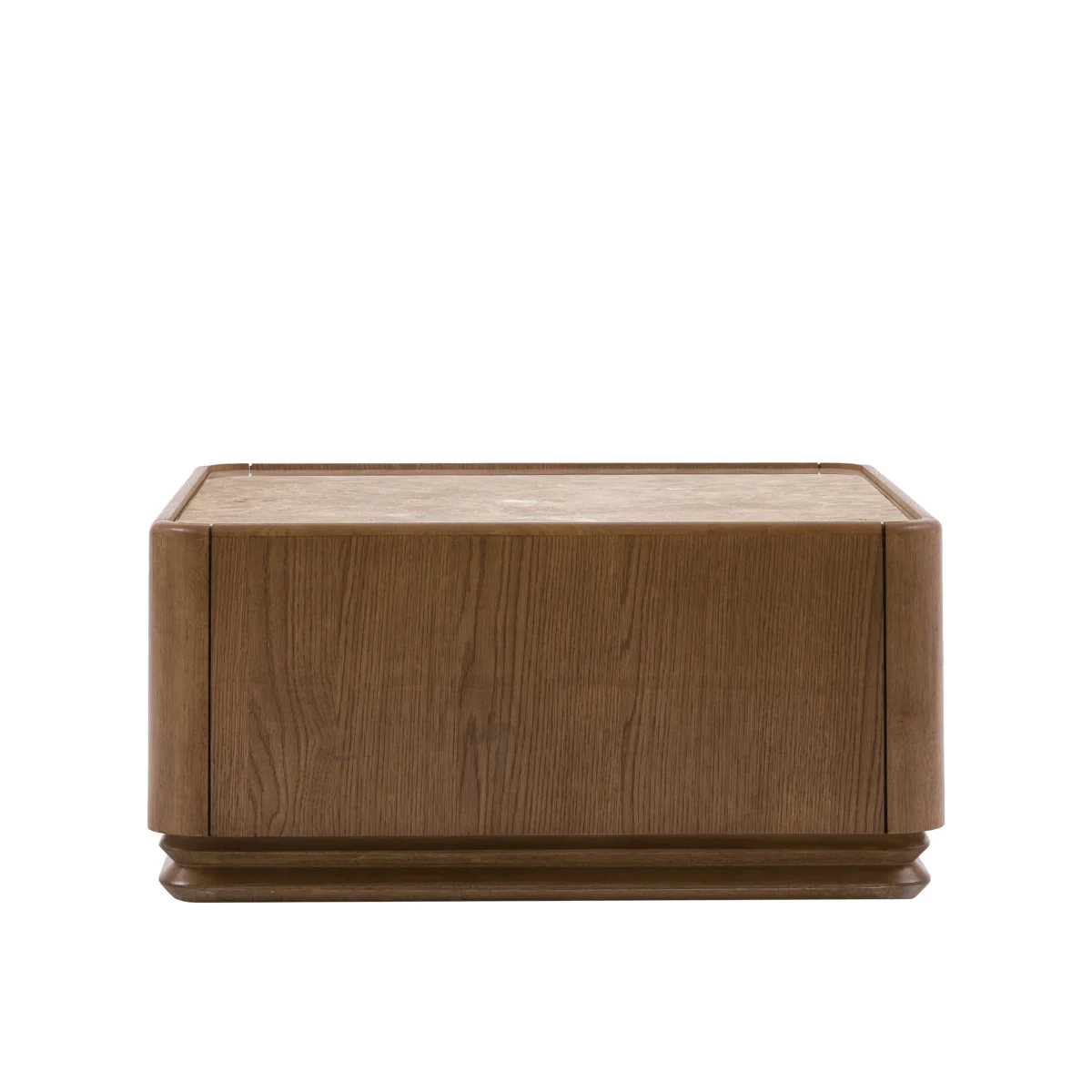 Gallery Direct Demspey Marble Top Coffee Table Brown Mix – image 7