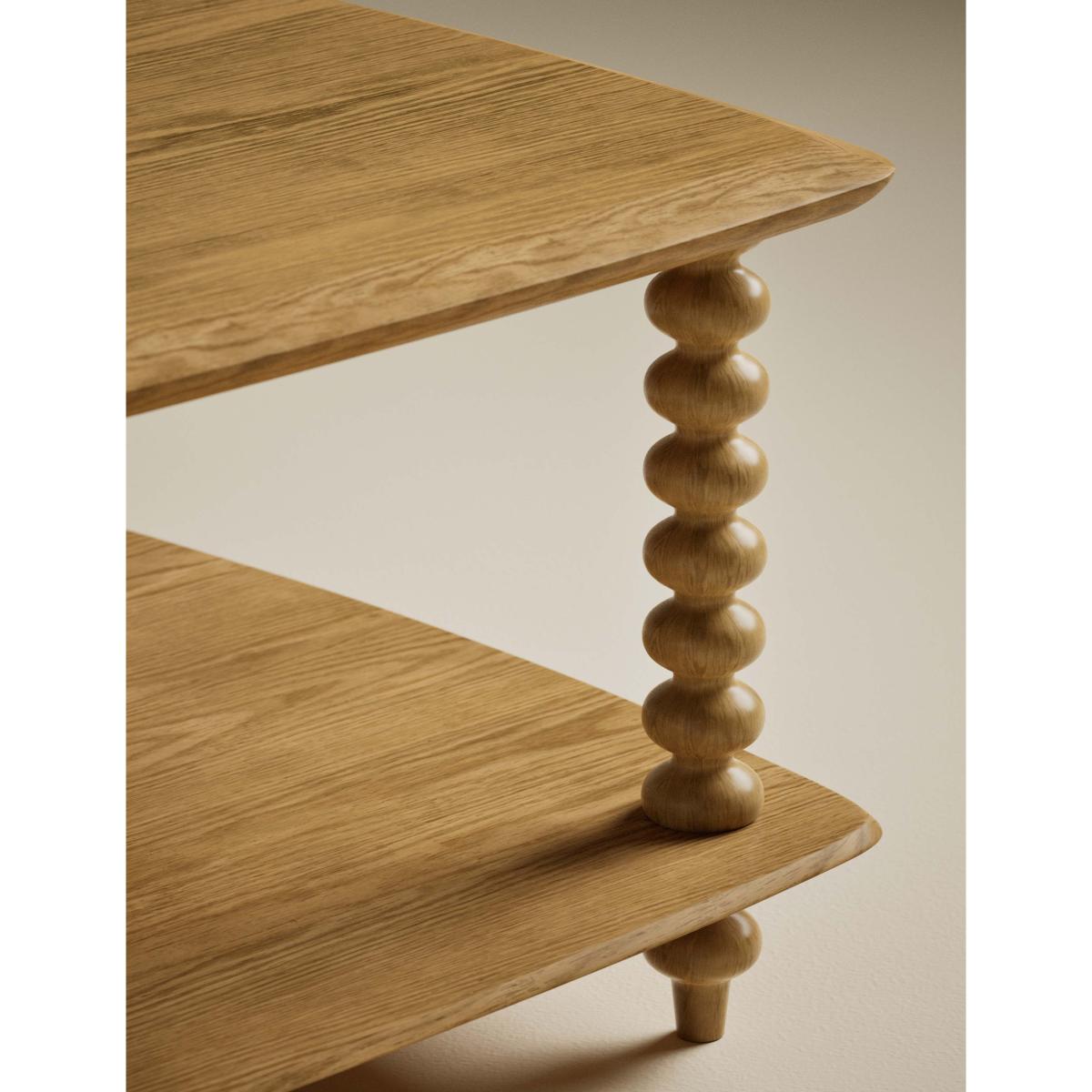 M&S Evelyn Bobbin Coffee Table Dark Honey – image 4