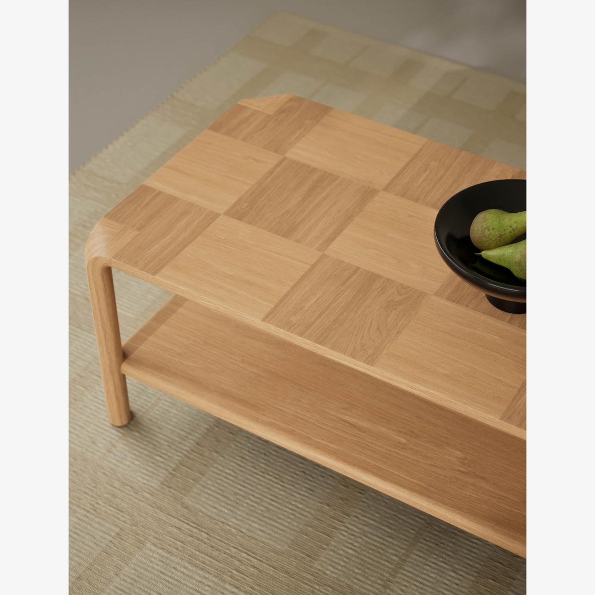 M&S Collection Check Coffee Table - Oak, Oak – image 1