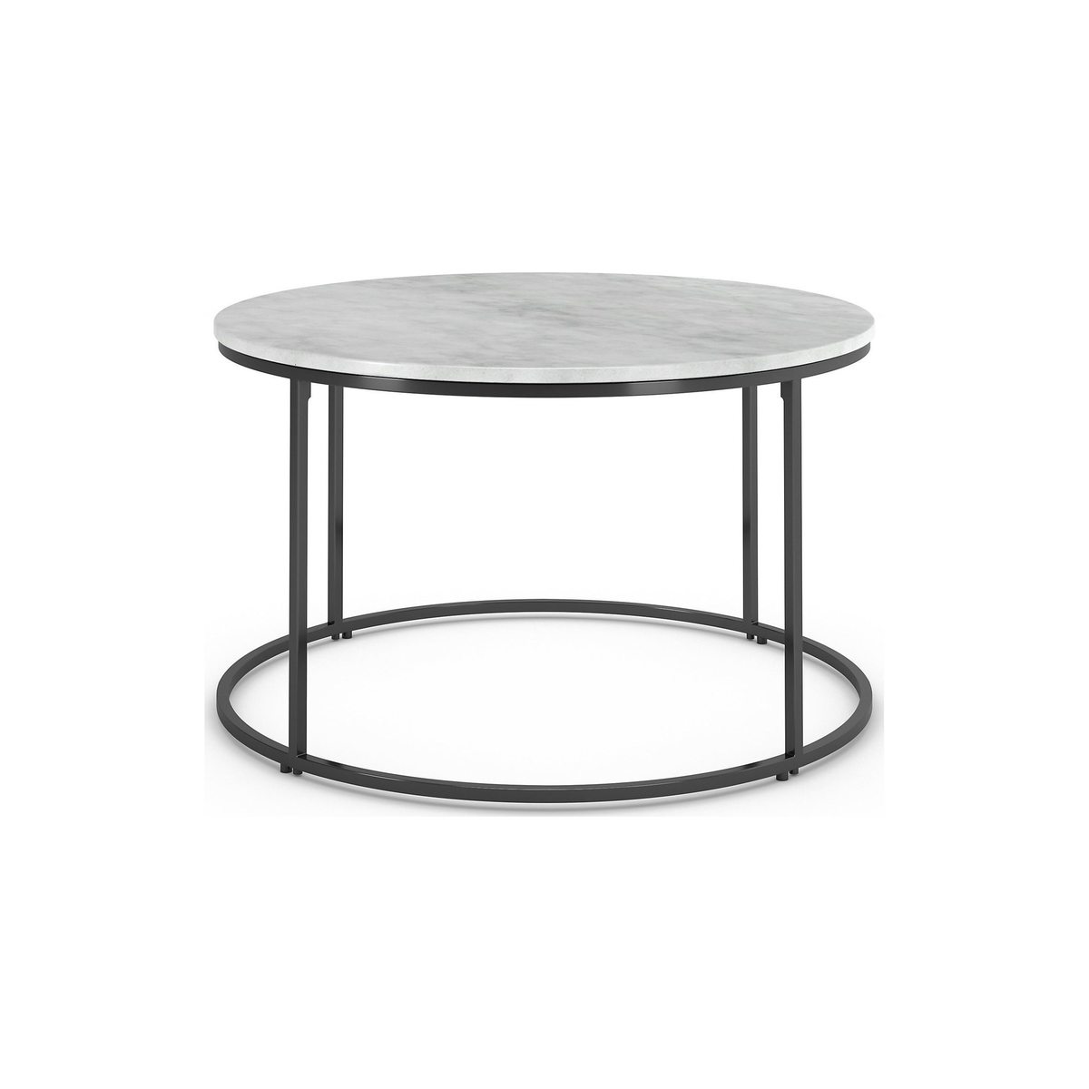 M&S Farley Round Coffee Table - 1SIZE - White Mix, White Mix – image 1