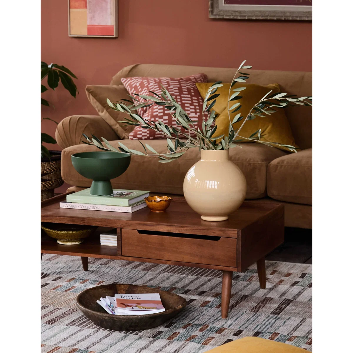 Swoon Southwark Acacia Wood Coffee Table Brown – image 5