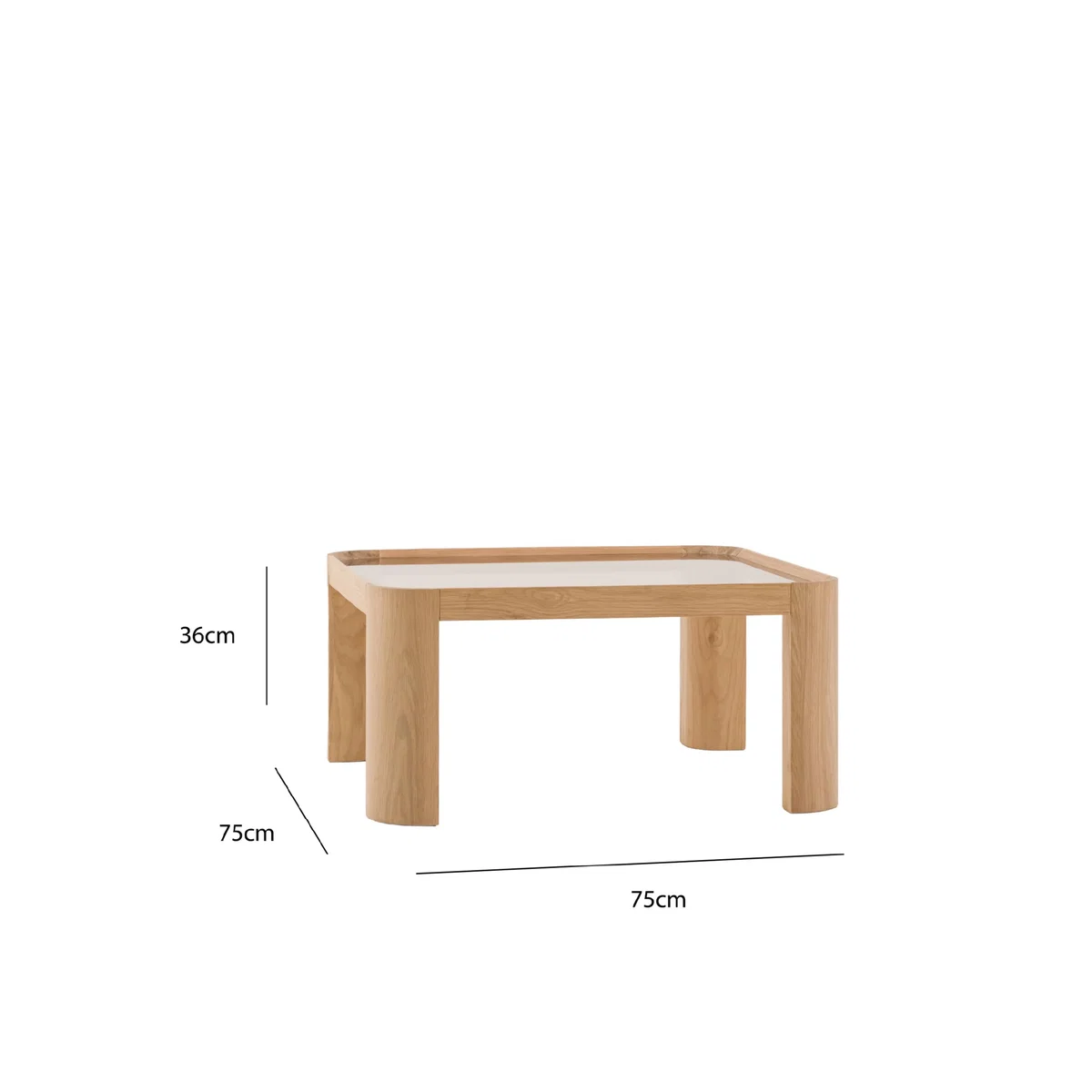 Gallery Direct Ember Coffee Table Natural – image 11