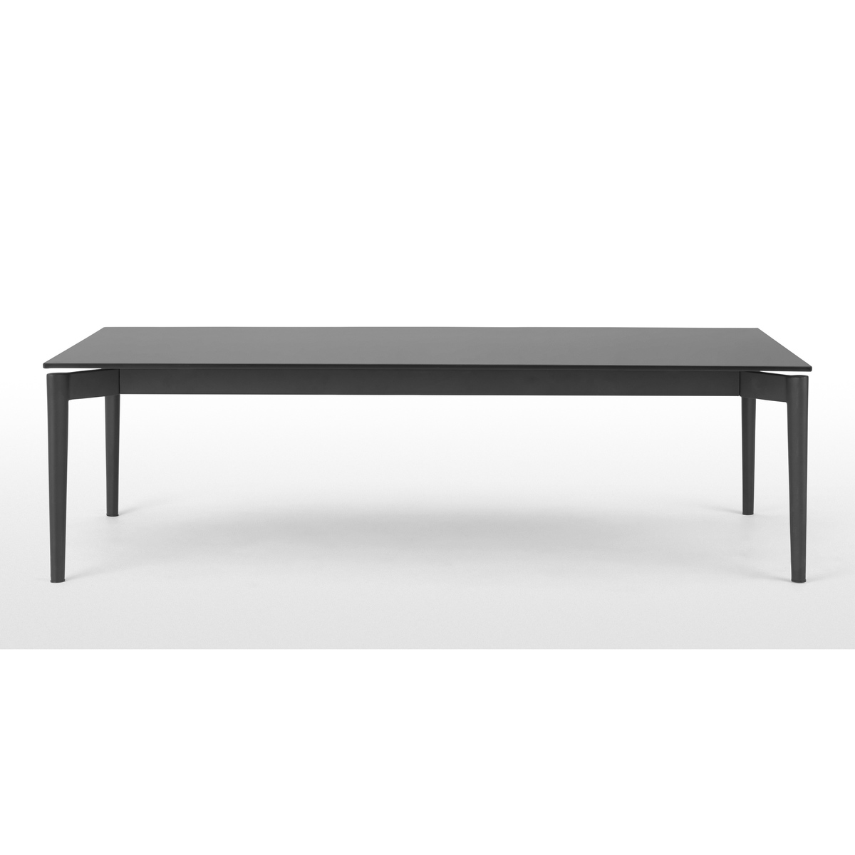 Tandil Large Rectangular Coffee Table, Grey Glass – image 4