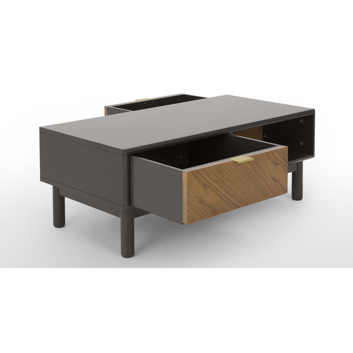 Belgrave Storage Coffee Table, Dark Stained Oak – image 5