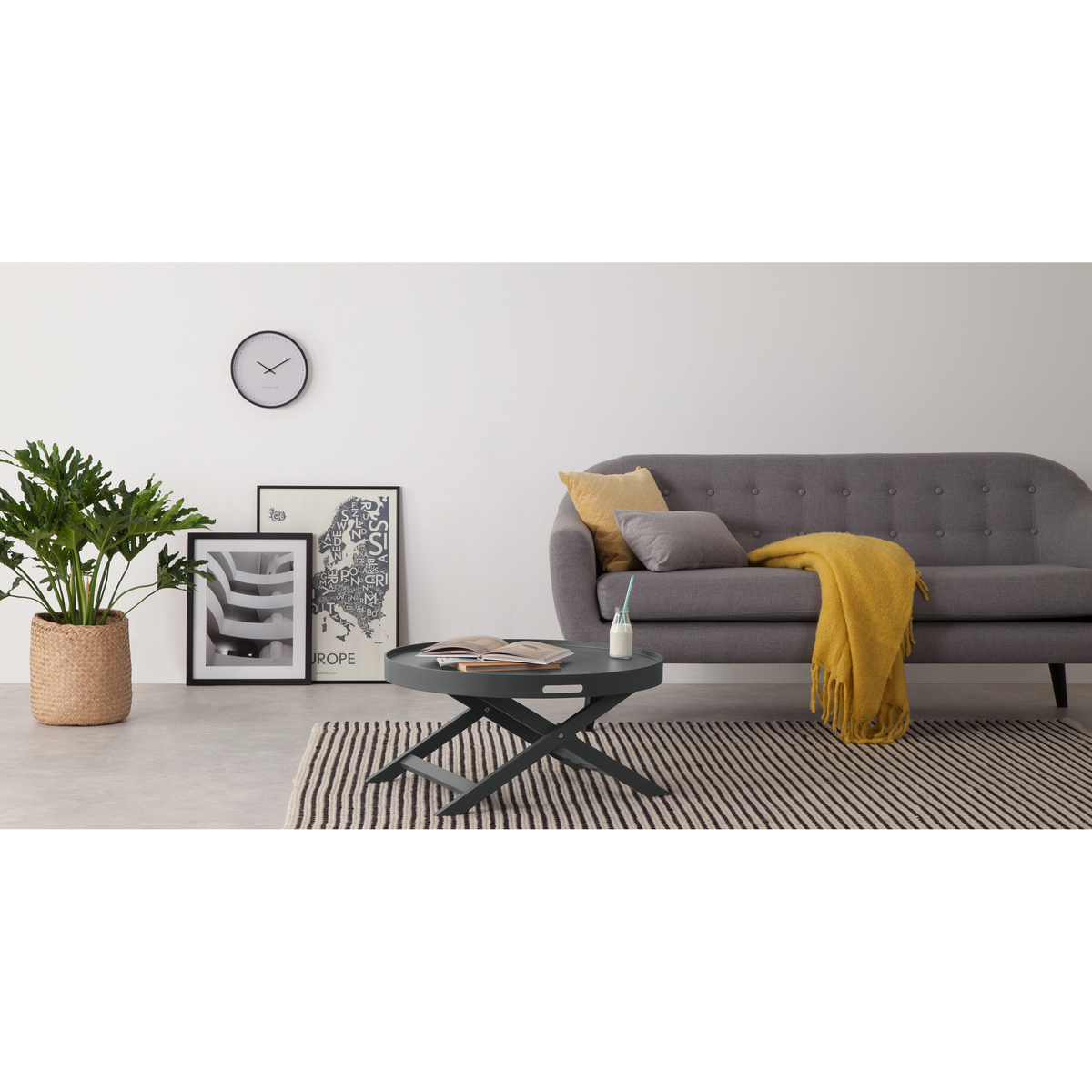 MADE Essentials Liam Coffee Table, Grey – image 2