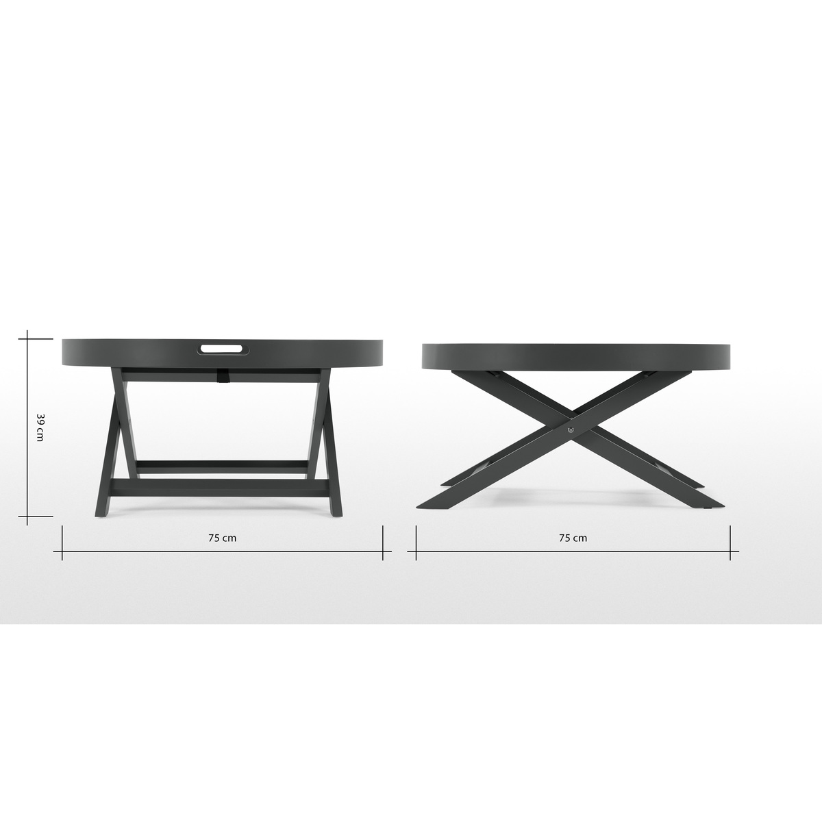 MADE Essentials Liam Coffee Table, Grey – image 7