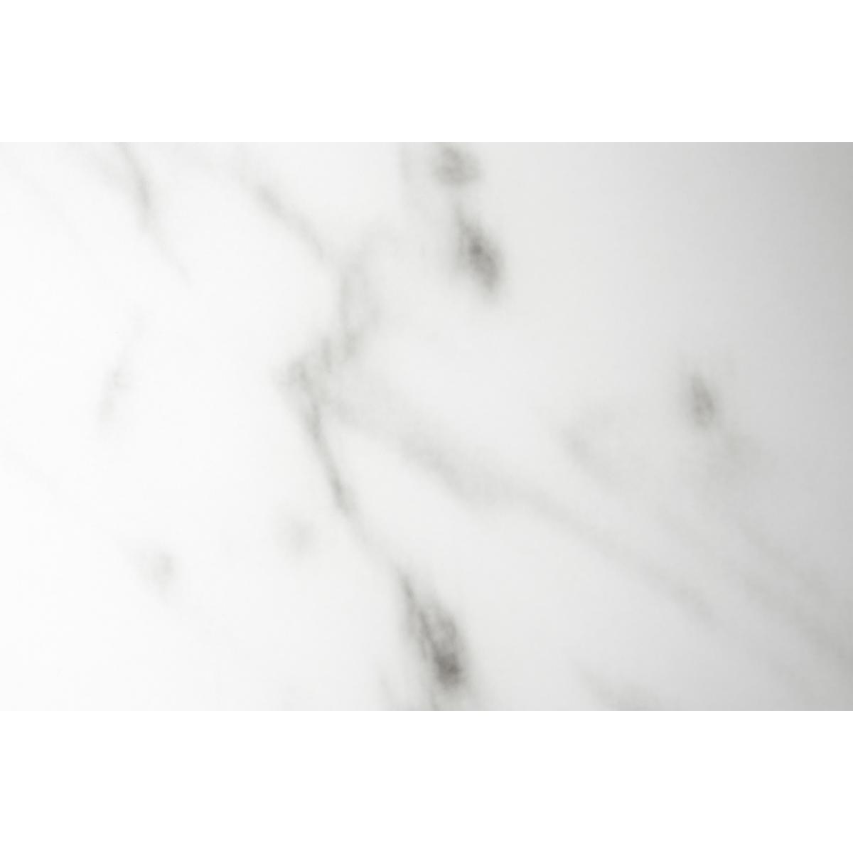 Shildon Coffee Table, White Marble Effect & Smoked Glass – image 8
