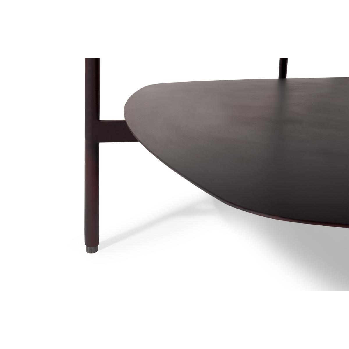 Tayen Square Coffee Table, Aged Bronze – image 7