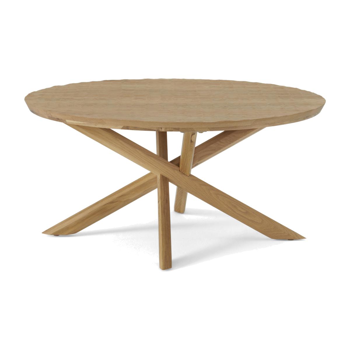 Abbon Coffee Table, Textured Oak – image 1