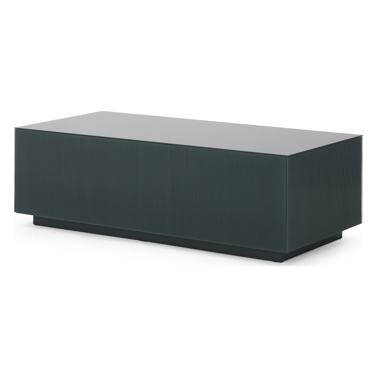 Cosmo coffee table, Grey Glass – image 1