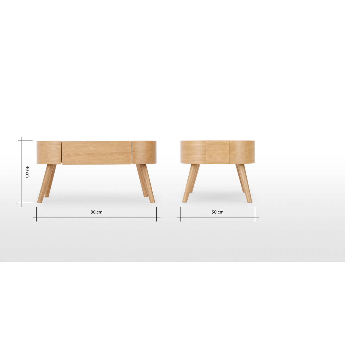 Ada Coffee Table, Oak – image 8
