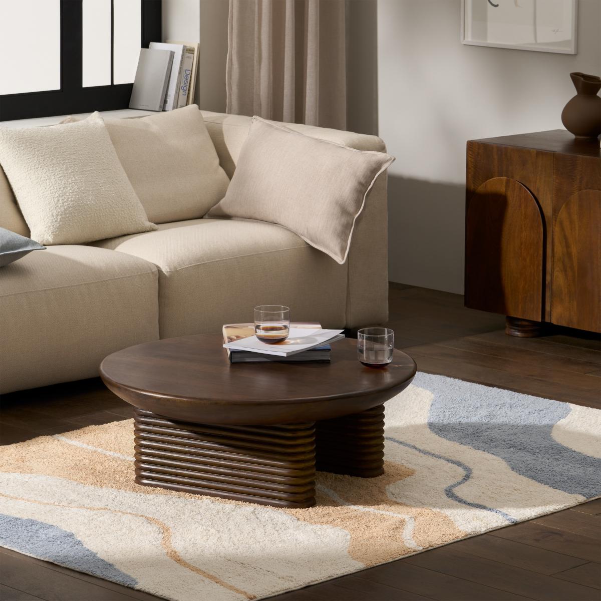 Kalaspel Coffee Table, Dark Mango Wood – image 4