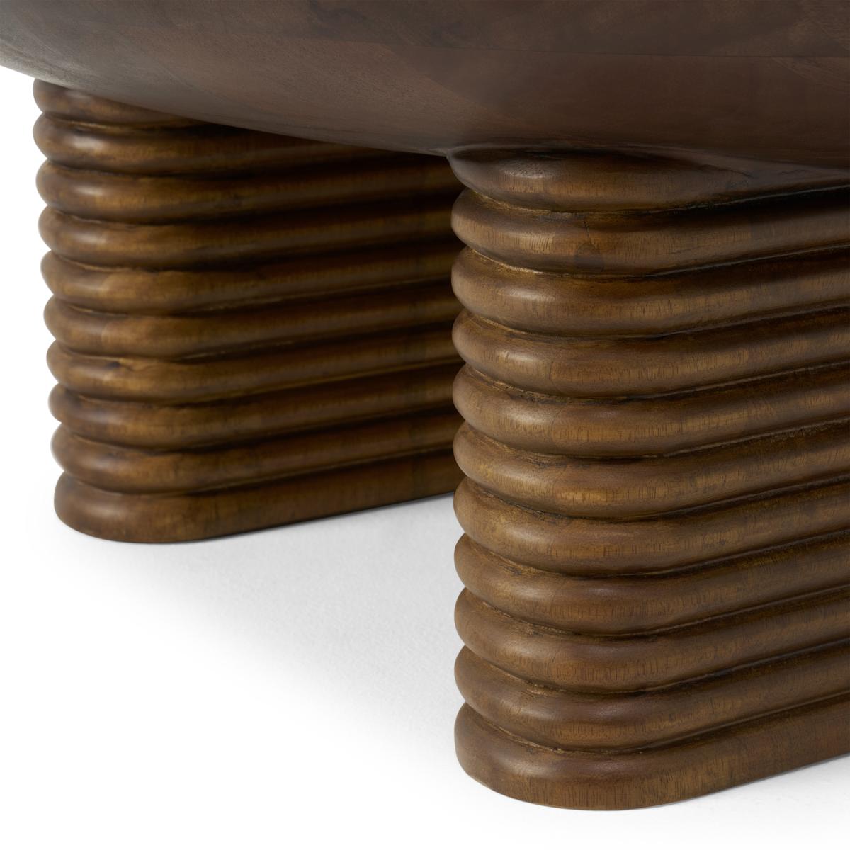 Kalaspel Coffee Table, Dark Mango Wood – image 6