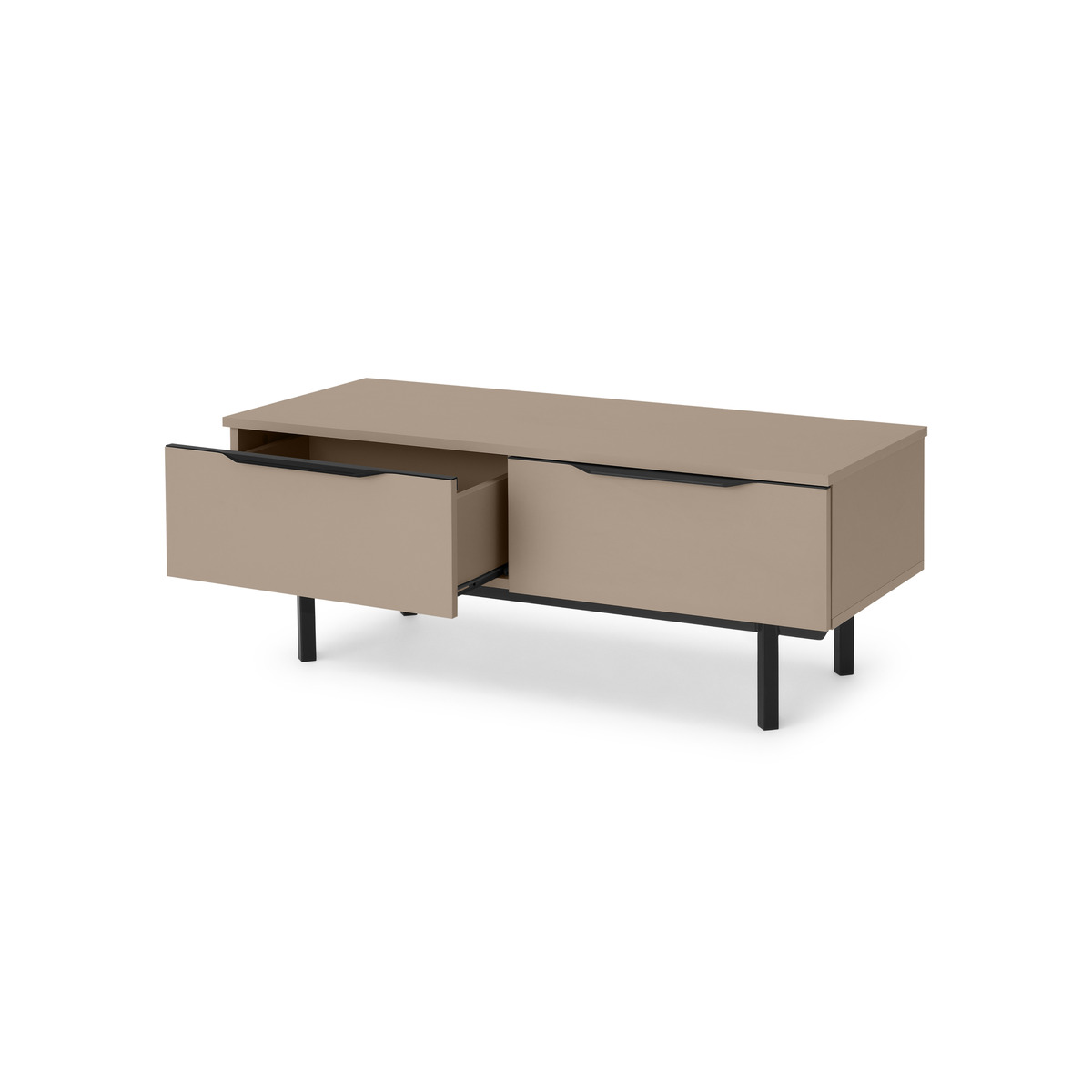 Damien Coffee Table, Cappuccino & Black – image 5
