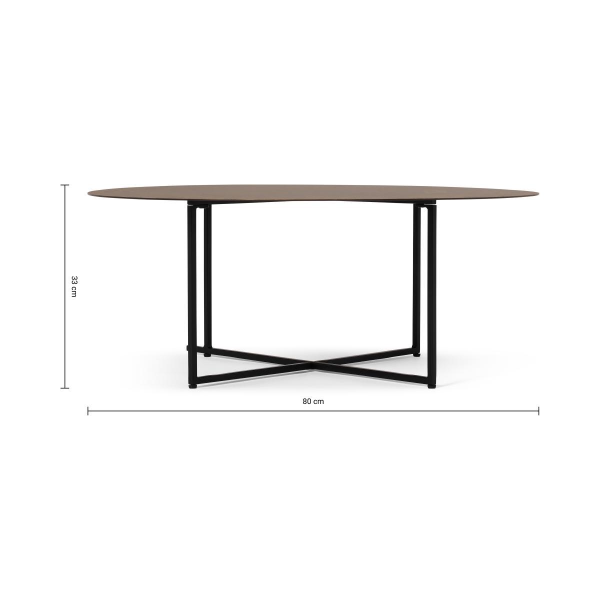 Morland Coffee Table, Oxidised Bronze – image 8