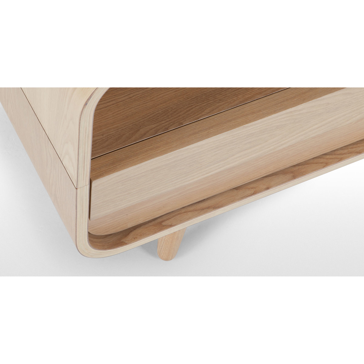 Esme Coffee Table With Two Drawers, Ash – image 4