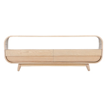 Esme Coffee Table With Two Drawers, Ash – image 2