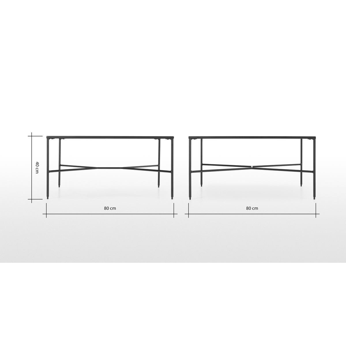 Solomon Coffee Table, Black – image 7