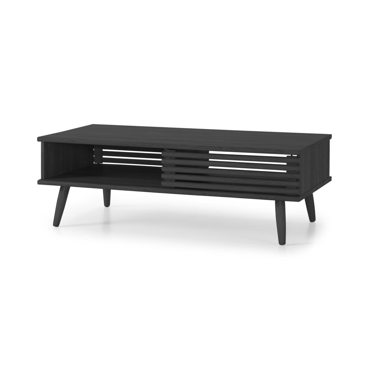 Tulma Storage Coffee Table, Black Wood Effect – image 6