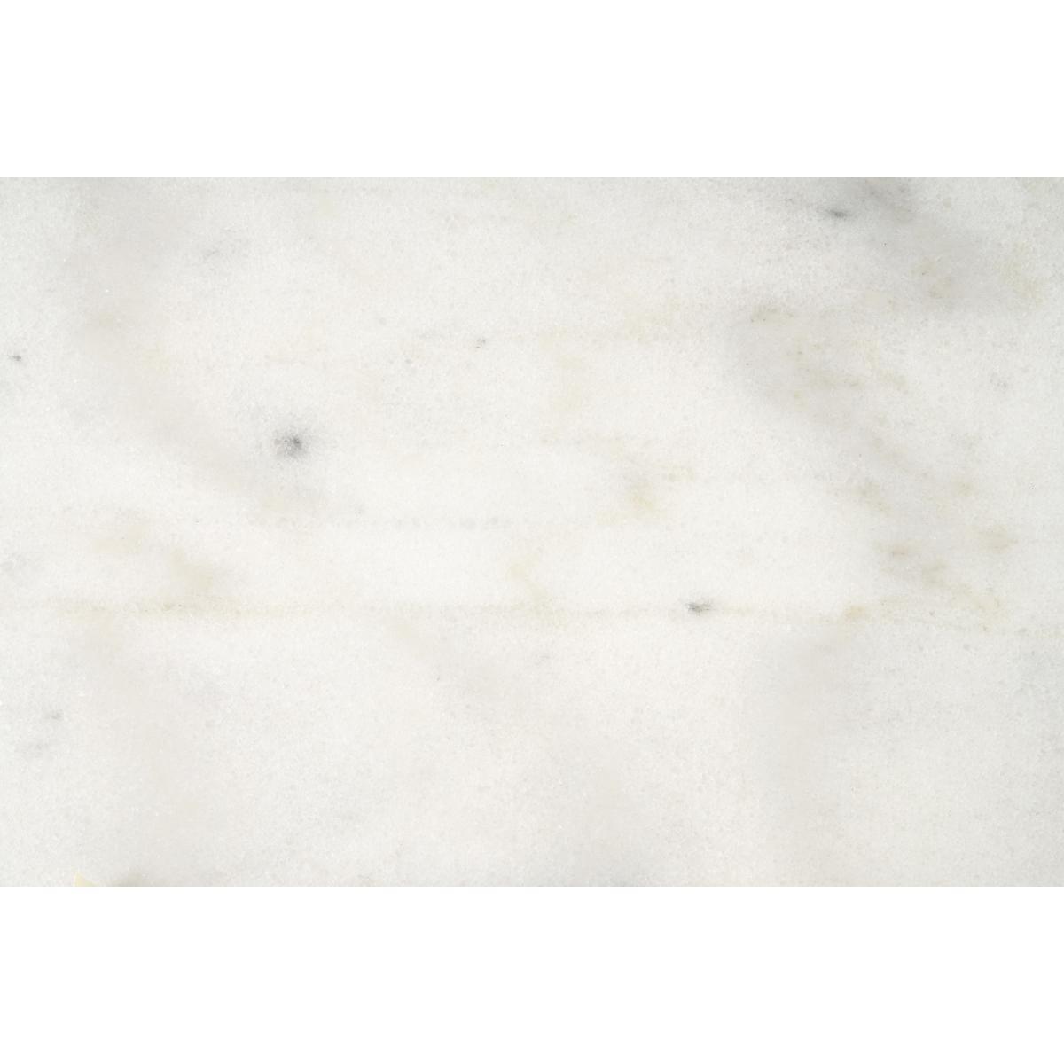 Corby Coffee Table, White Marble & Brushed Brass – image 7