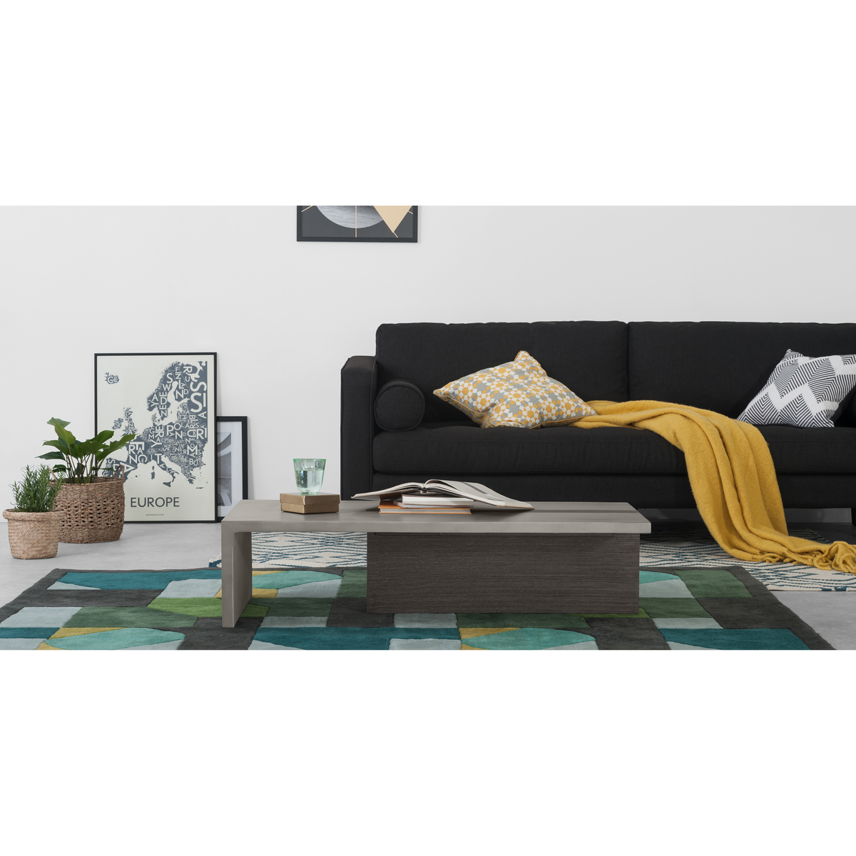 Claus Coffee Table, Concrete – image 3