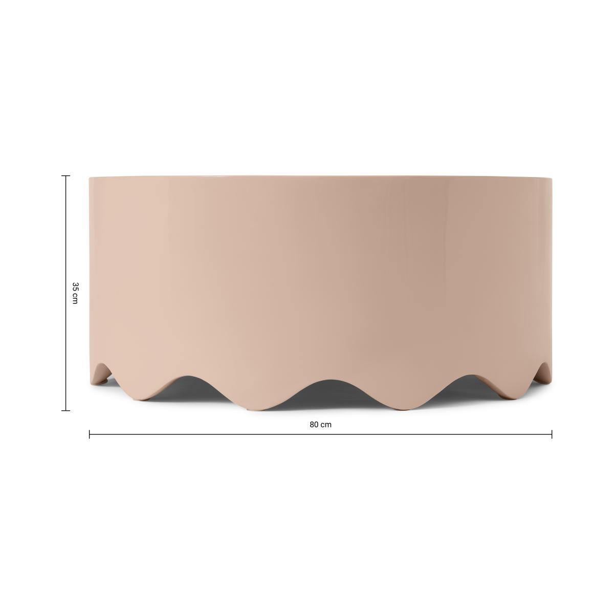 2LG Coffee Table, Plaster Pink – image 9