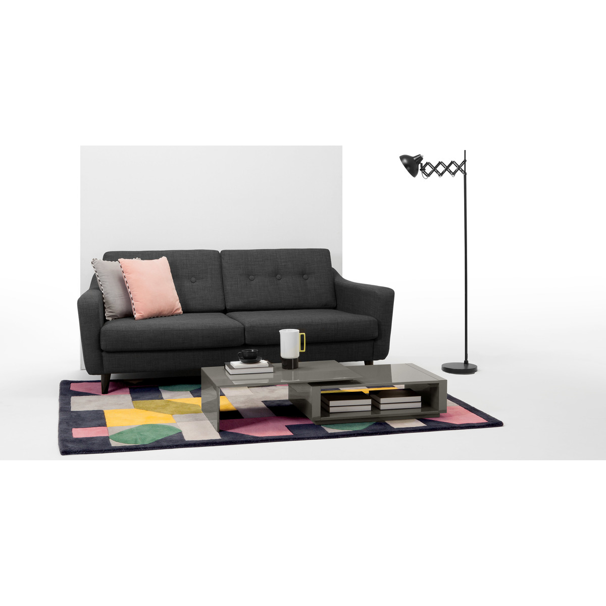 Bramante Extending Coffee Table, Grey – image 5