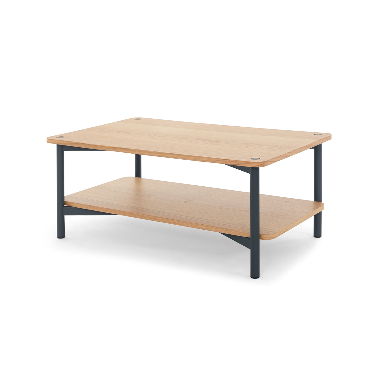 MADE Essentials Benn Coffee Table, Oak and Grey – image 8