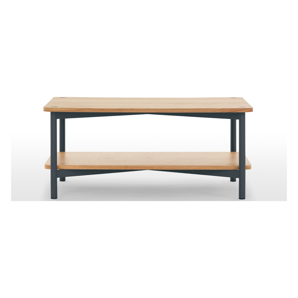 MADE Essentials Benn Coffee Table, Oak and Grey – image 2