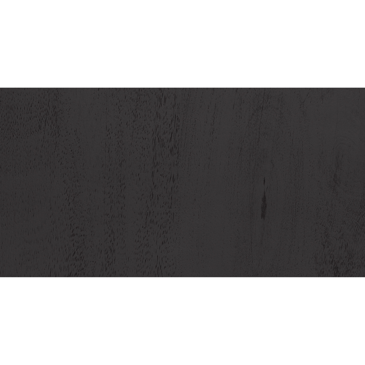 Kilby Square Coffee Table, Black Stained Mango Wood and Smoked Glass – image 4