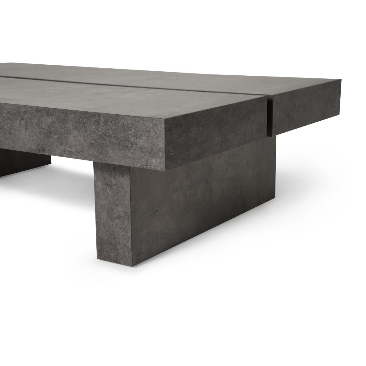 Cinon Coffee Table, Concrete Effect – image 7