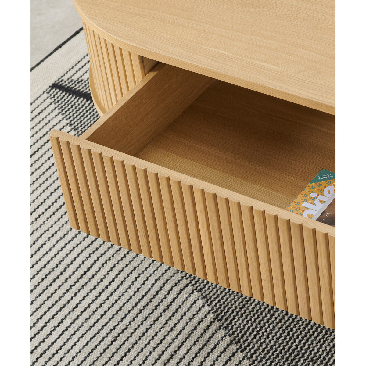 Tambo Storage Coffee Table, Oak – image 6