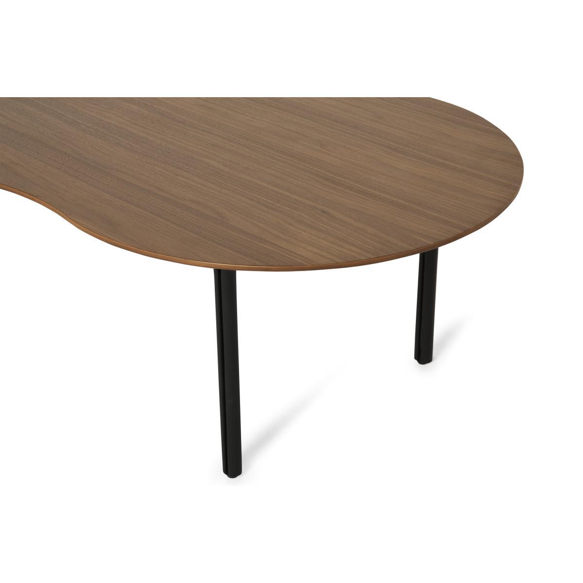 Zaragoza Organic Coffee Table, Walnut – image 7