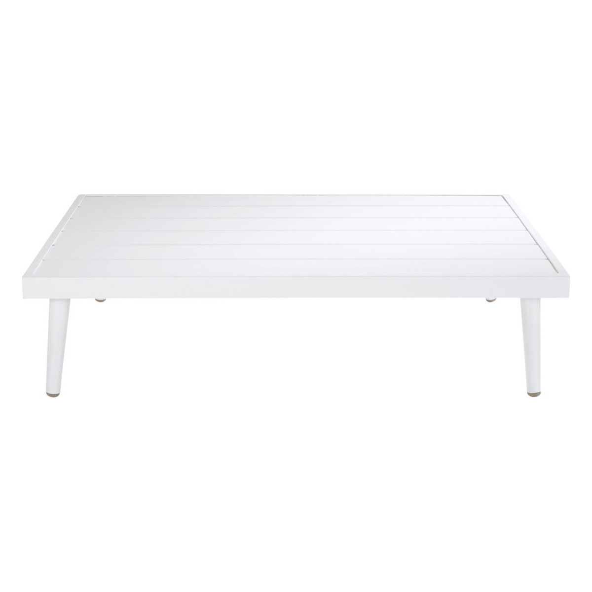 White Aluminium Garden Coffee Table West Lake – image 2