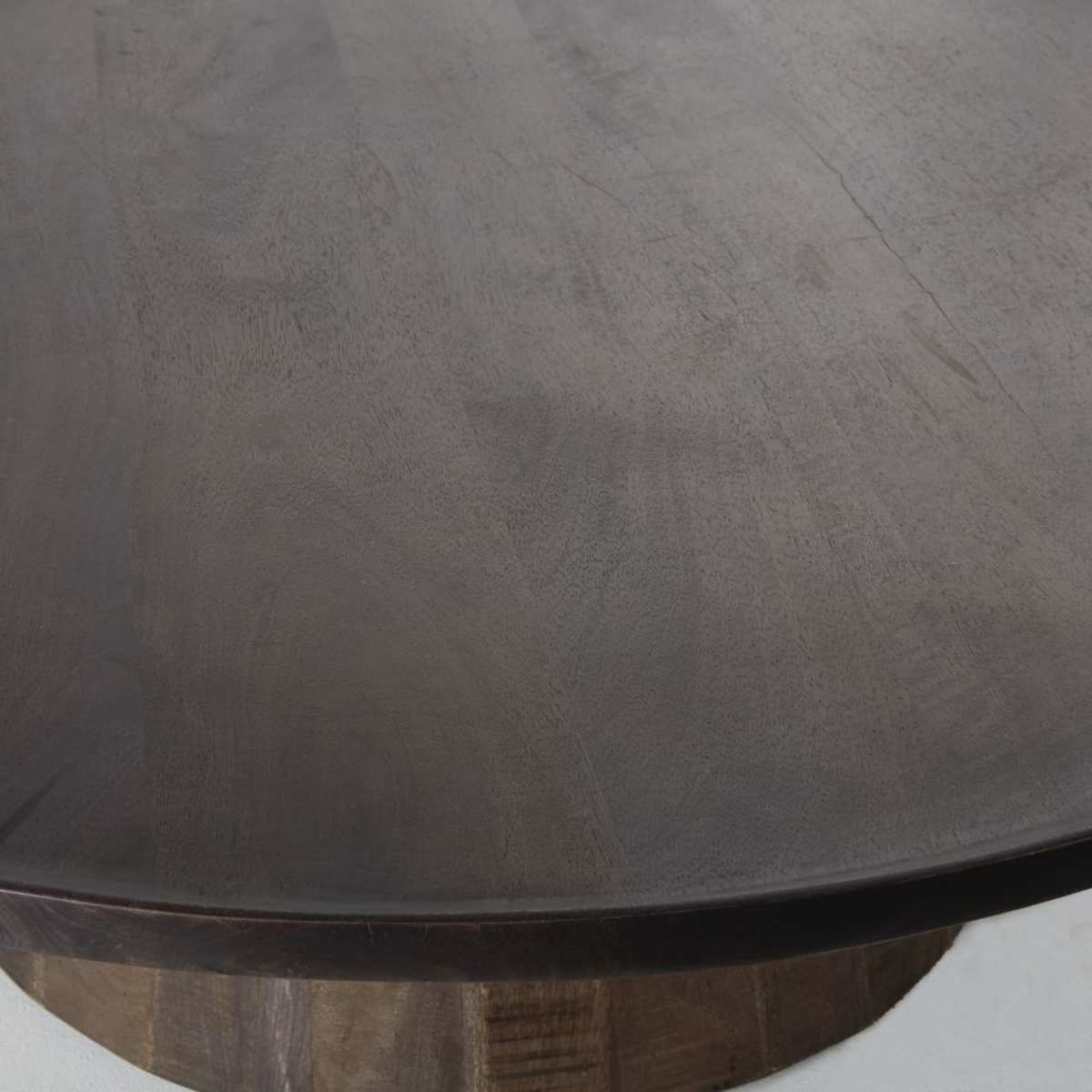 Smoked Brown Solid Mango Wood Coffee Table Lusaka – image 2