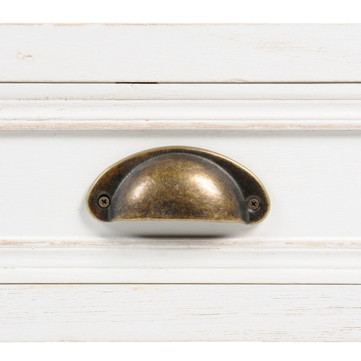 White 2-Drawer Coffee Table Joséphine – image 3