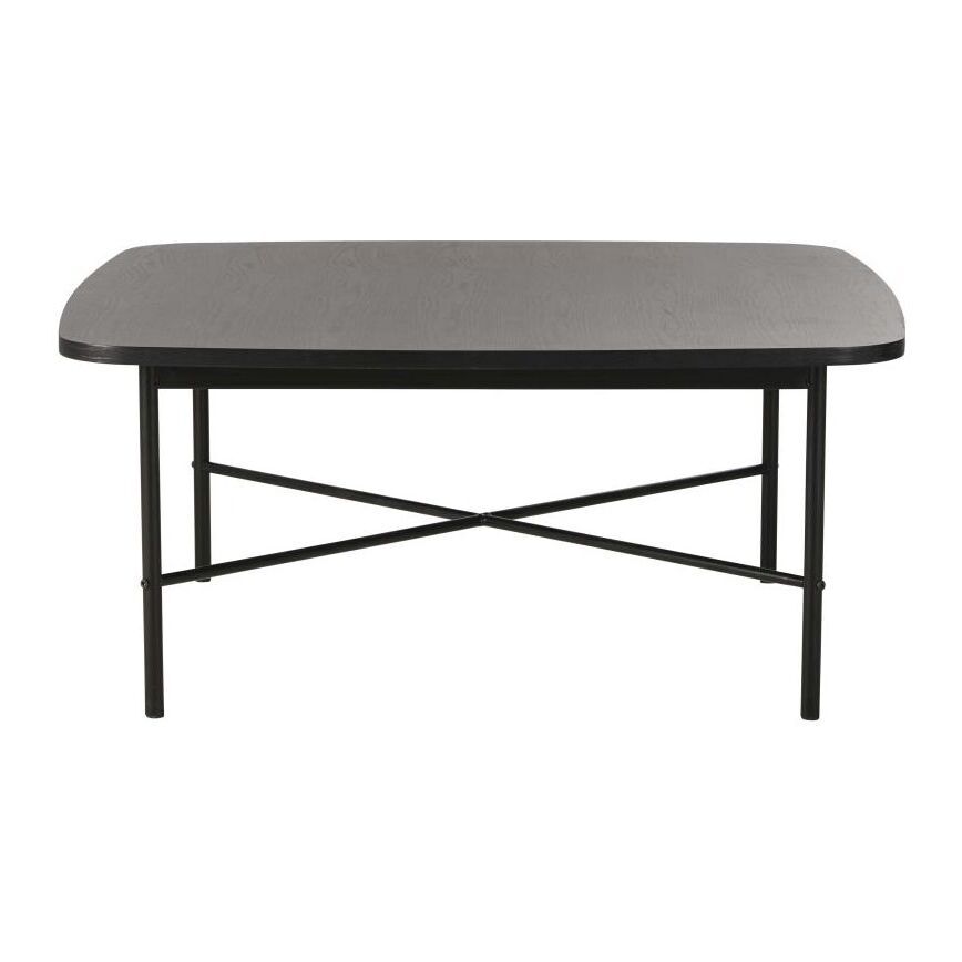 Square coffee table in black – image 1