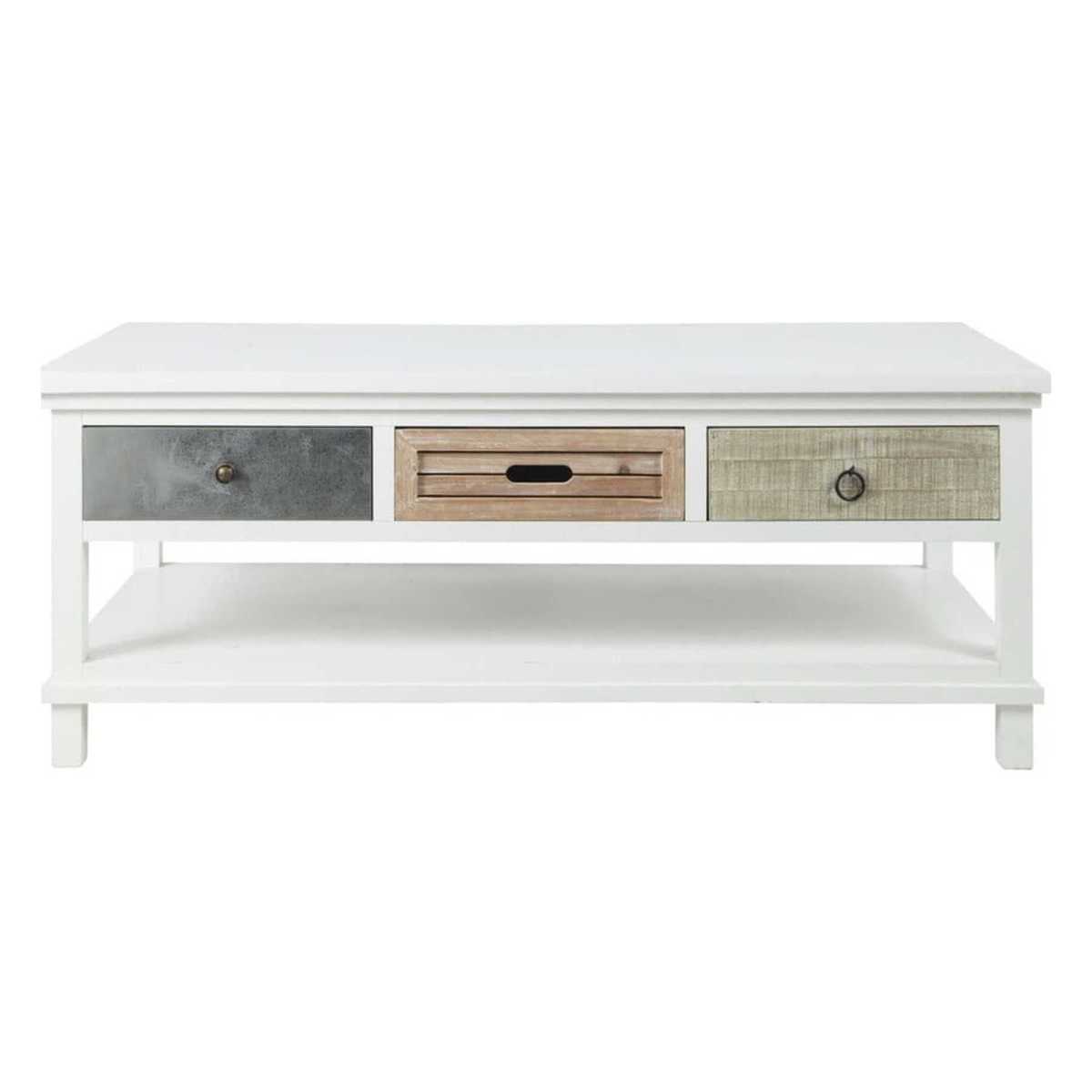 White coffee table Ouessant – image 2