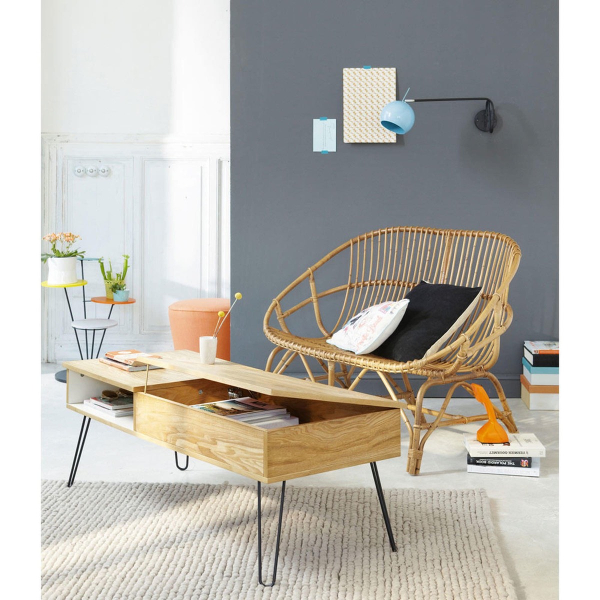 Vintage coffee table Twist – image 4