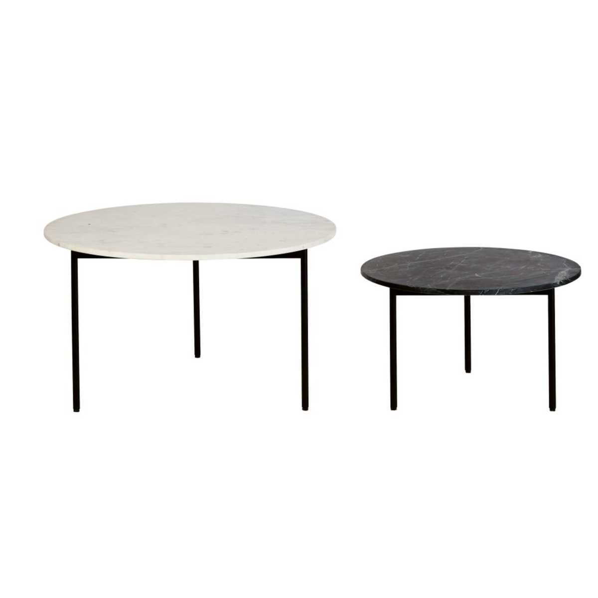 Marble and Metal Nesting Tables Endor – image 2