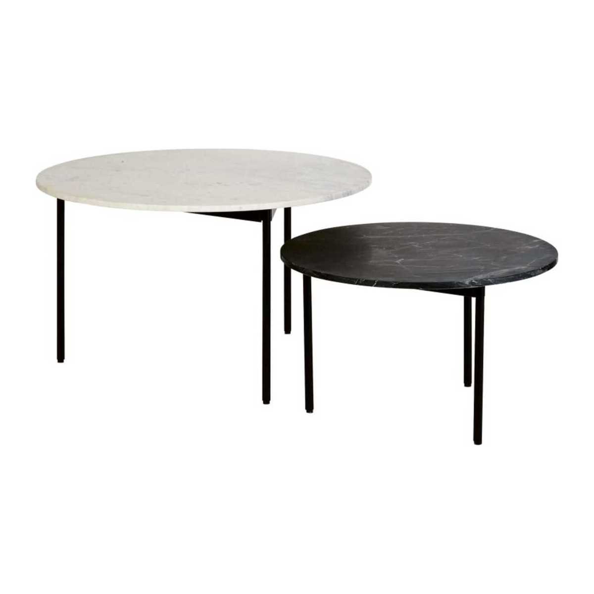 Marble and Metal Nesting Tables Endor – image 1