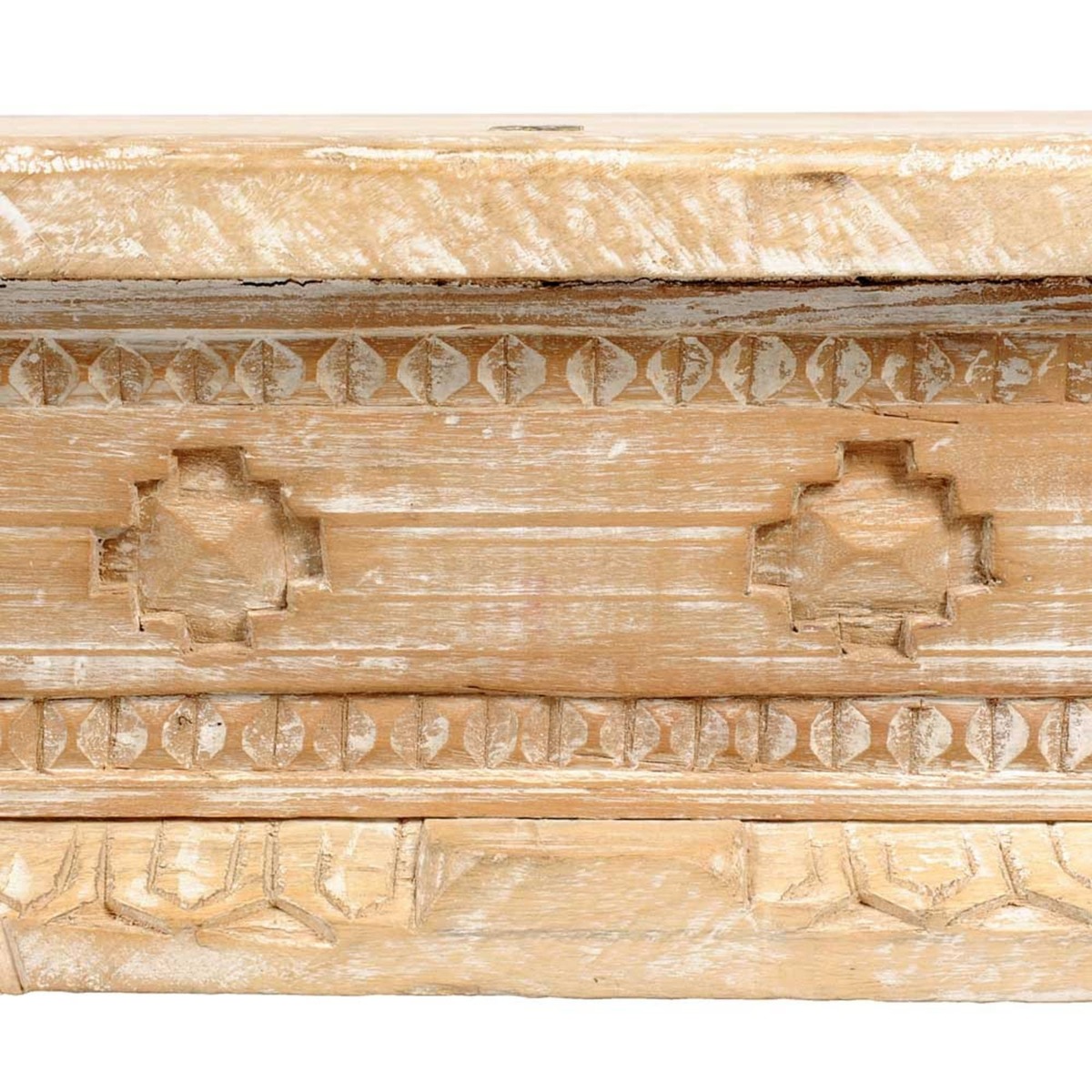 Solid mango wood Indian coffee table Gandhi – image 4