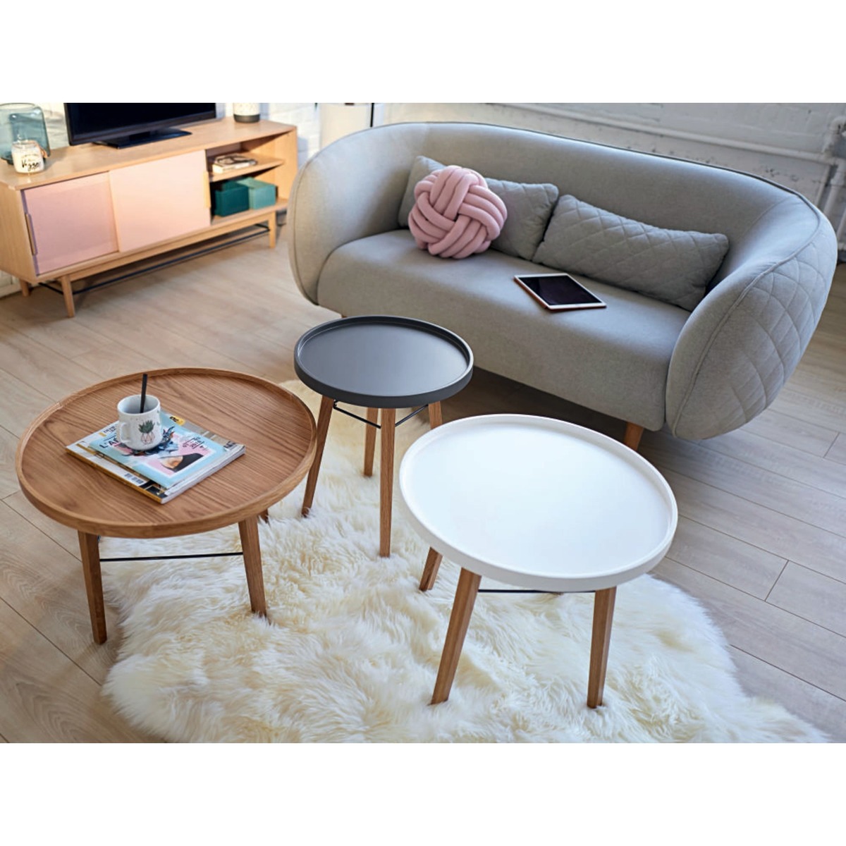 3 Coffee Tables Pilea – image 7