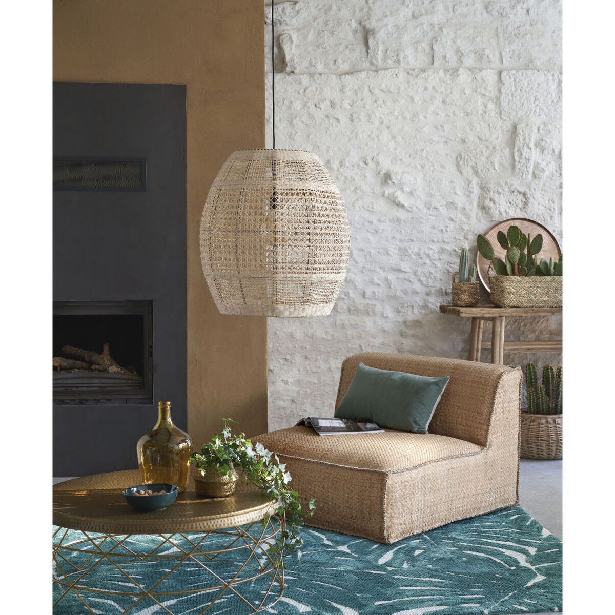 Gold Metal and Aluminium Coffee Table – image 4