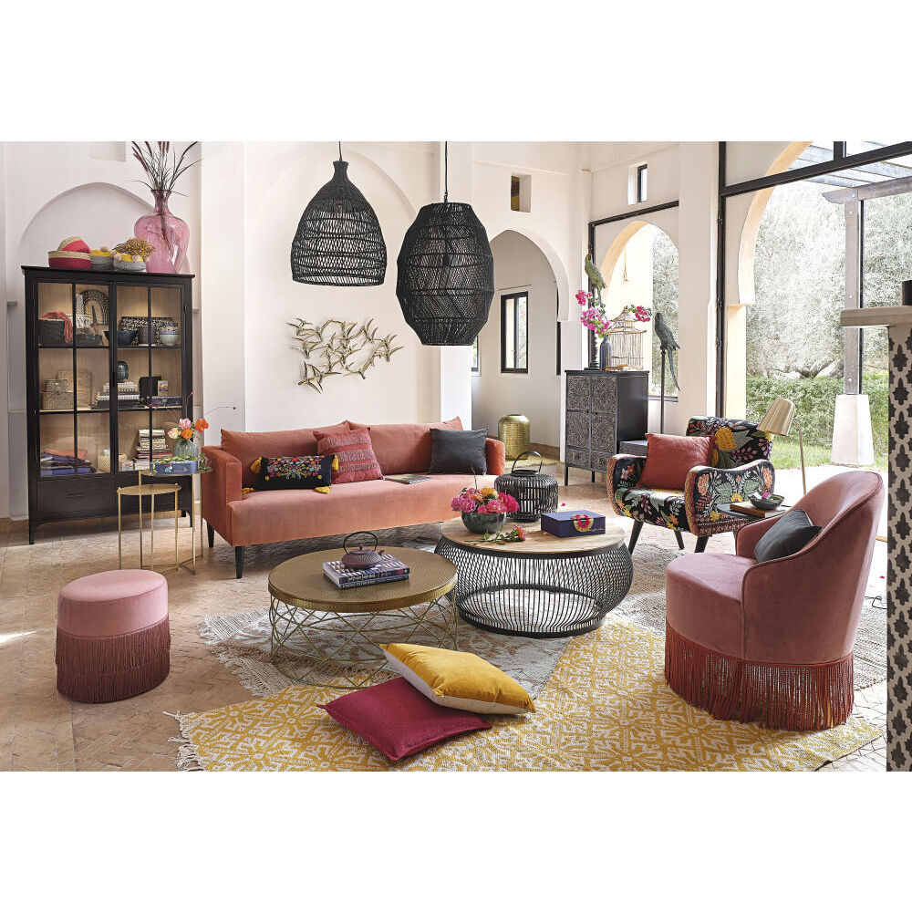 Gold Metal and Aluminium Coffee Table – image 6