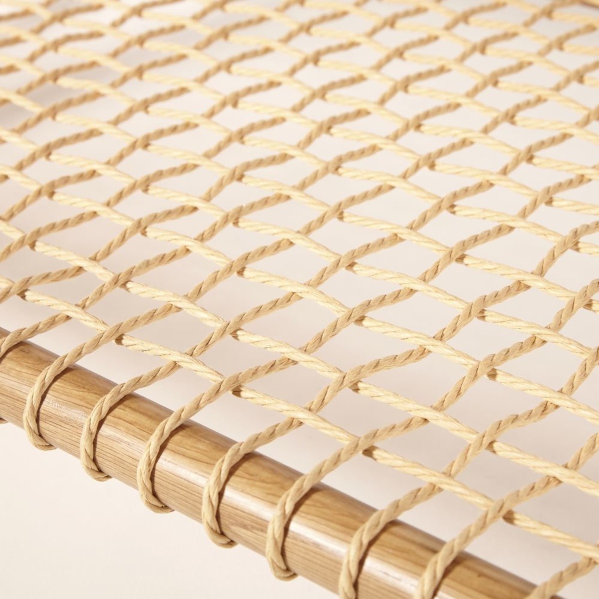 Woven Rope Oval Coffee Table with Two Surfaces Juno – image 4