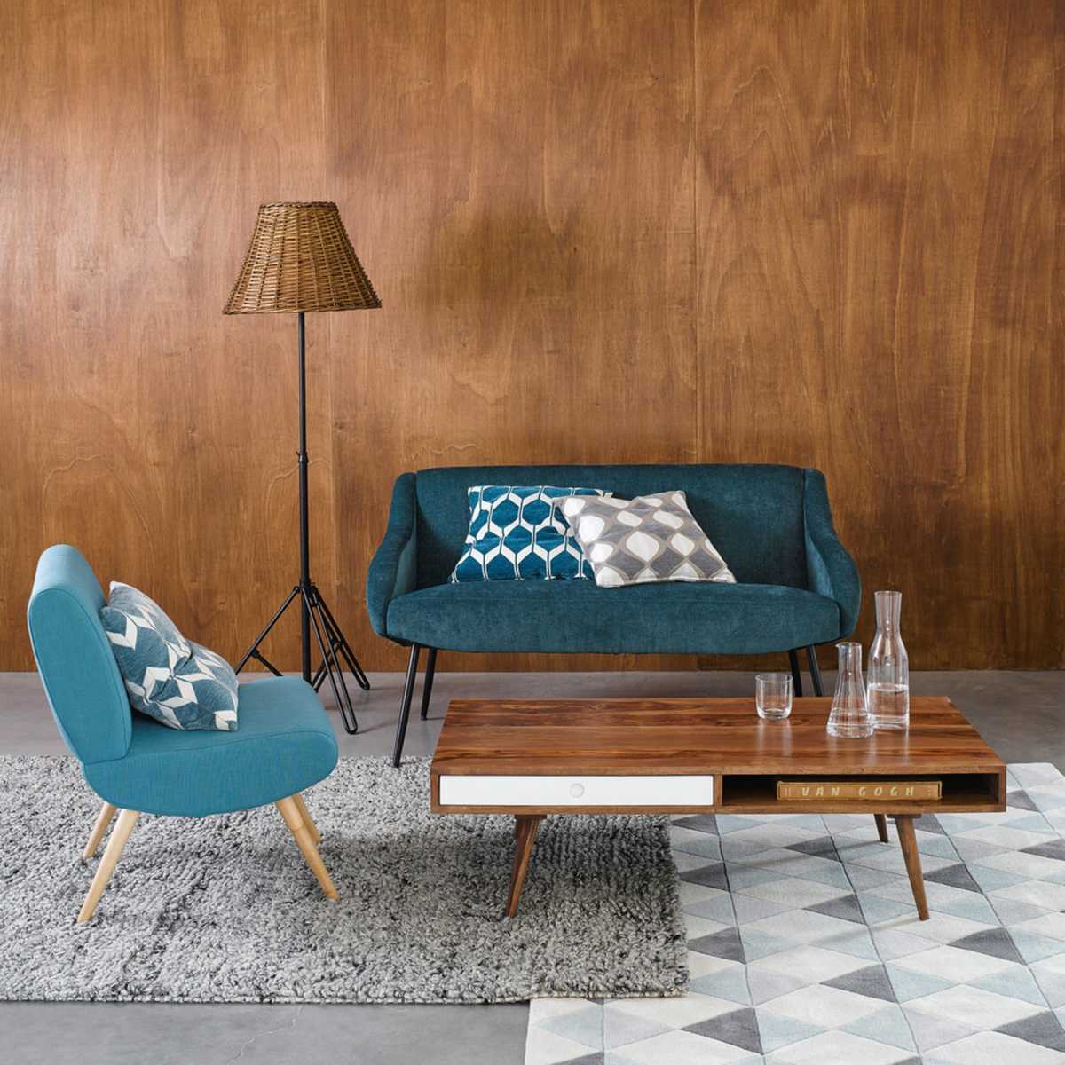 Sheesham Wood Vintage Coffee Table Andersen – image 4