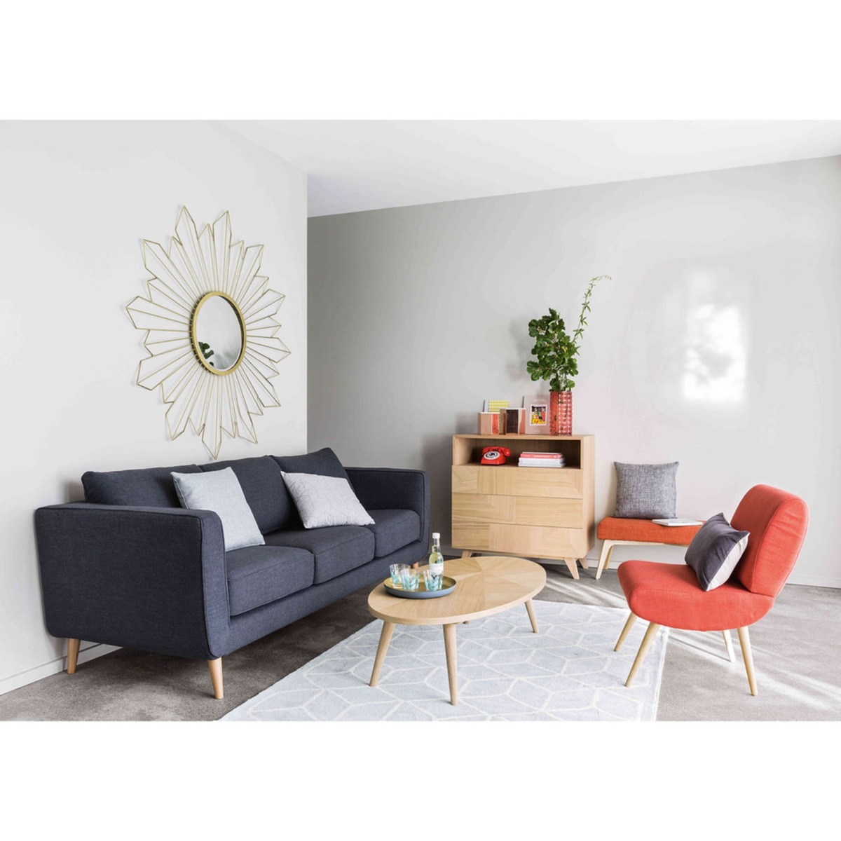 Scandinavian Coffee Table Origami – image 3